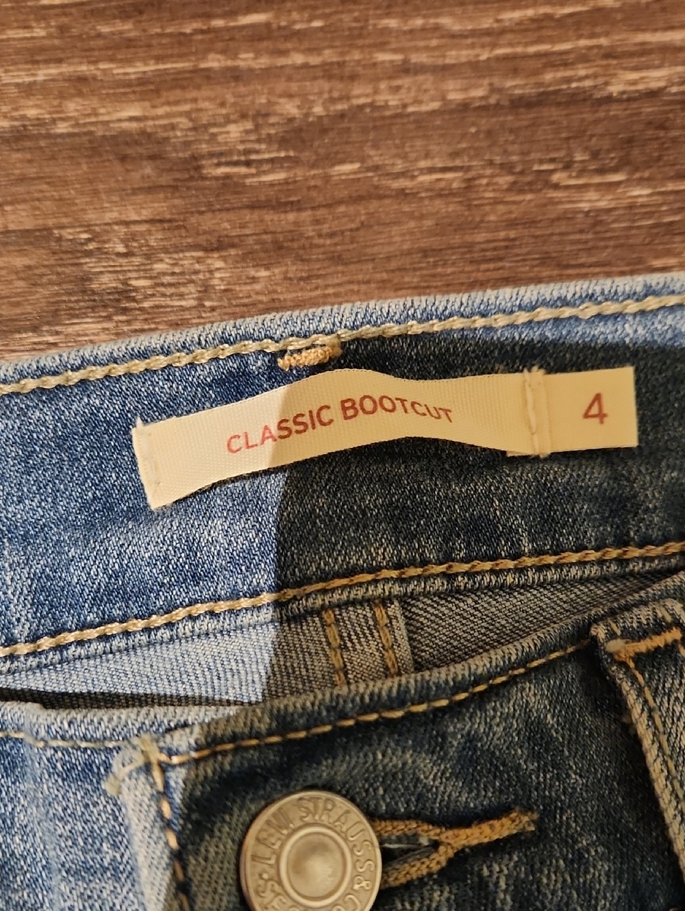 ❤️ LEVI'S CLASSIC BOOTCUT JEANS, 4 (27) - Picture 6 of 13